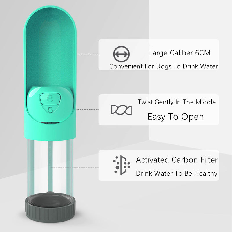 FurLoom™ - Portable Pet Water Bottle Dispenser