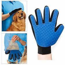 FurLoom™- Silicone Pet Grooming Gloves | Clean Massage Bath Hair Remover