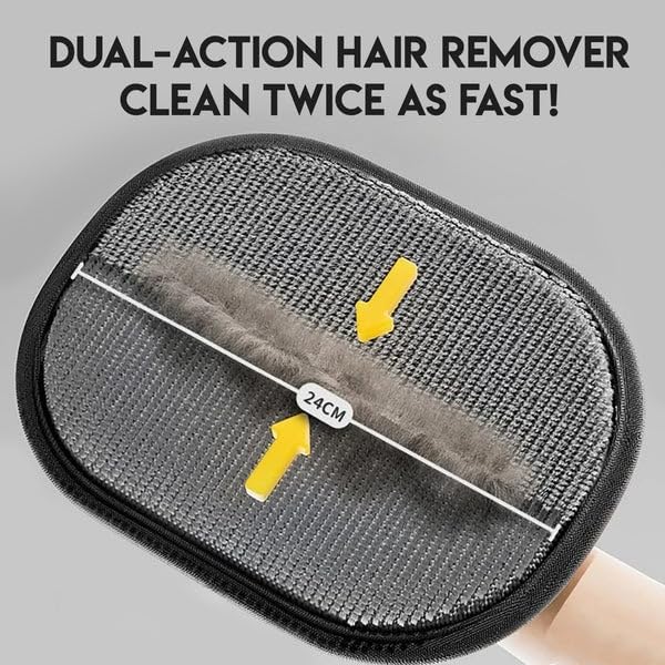 FurLoom™ Multi-functional Double-Sided Pet Hair Removal Gloves