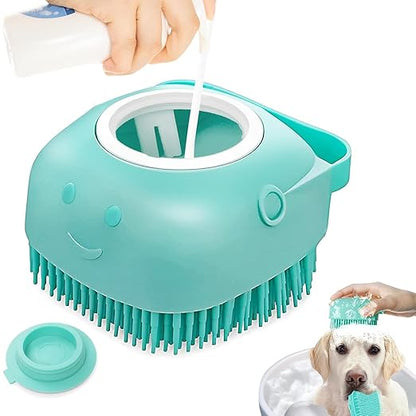 FurLoom™ - Soft Silicone Pet Brush | Pet Shampoo Dispenser
