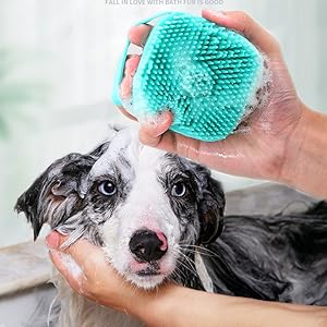 FurLoom™ - Soft Silicone Pet Brush | Pet Shampoo Dispenser