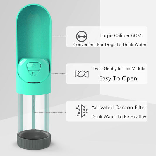 FurLoom™ - Portable Pet Water Bottle Dispenser